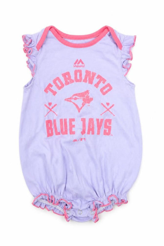 Majestic Girls Purple   Babygrow One-Piece Size 18 Months