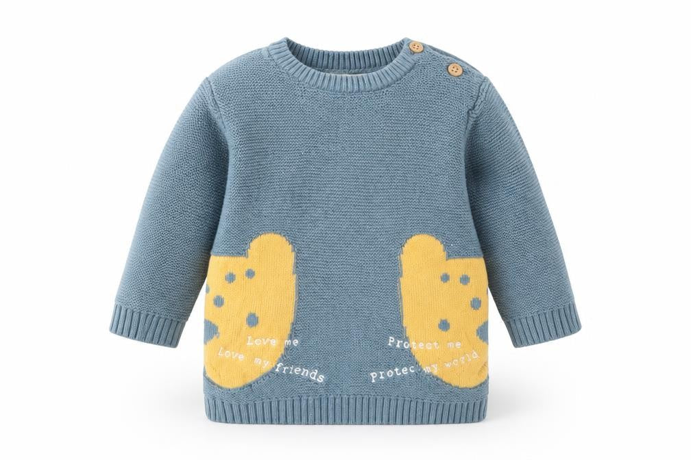 F&F Baby Blue   Pullover Jumper Size 0-3 Months