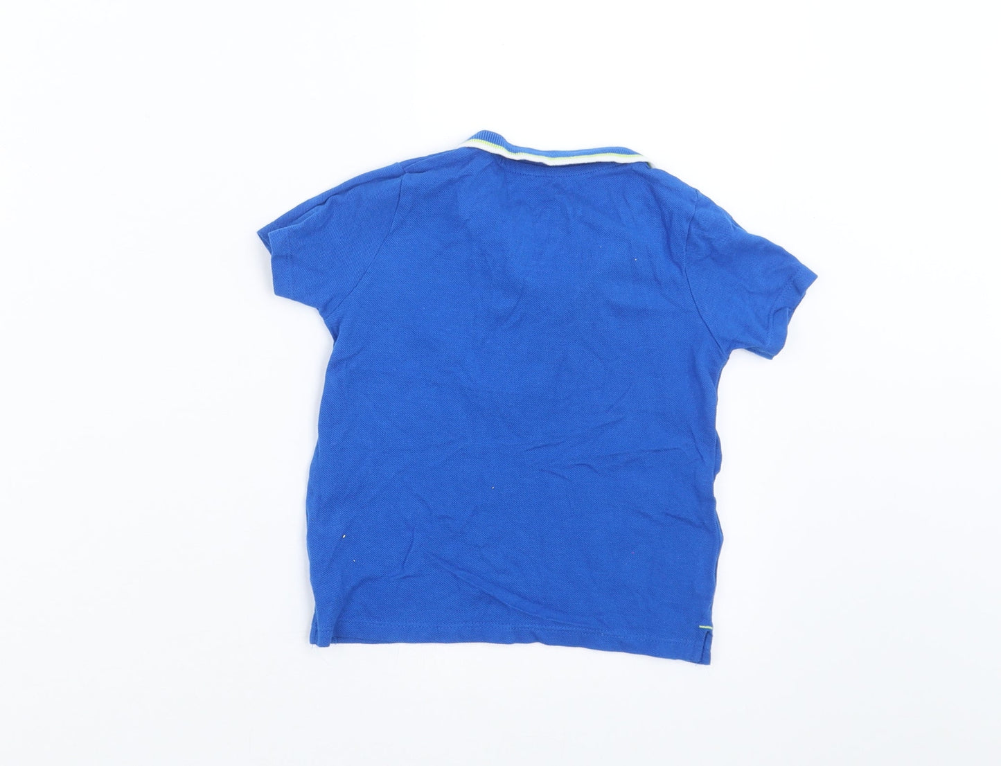 Fred & FLo Baby Blue   Basic Polo Size 18-24 Months