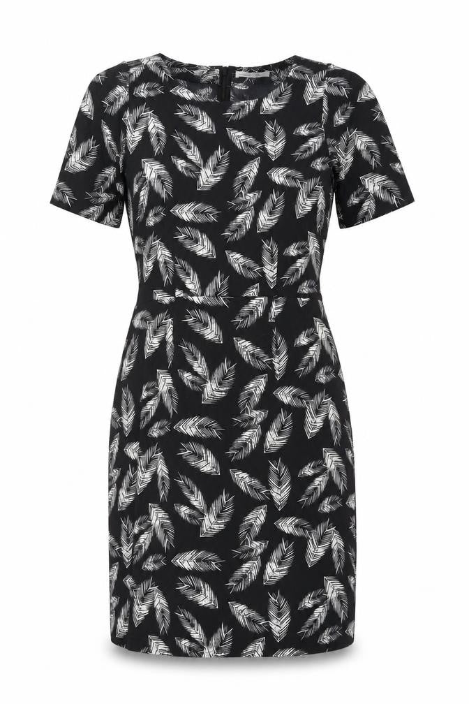Trollied dolly Womens Black   Shift  Size L  - feather print