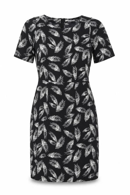 Trollied dolly Womens Black   Shift  Size L  - feather print
