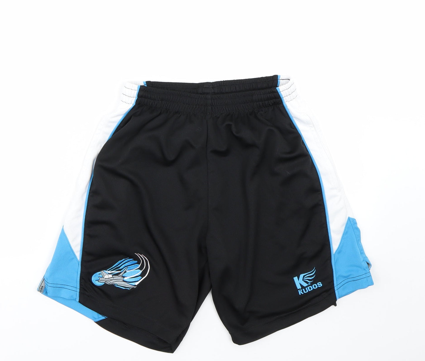 Kudos Mens Black   Sweat Shorts Size S