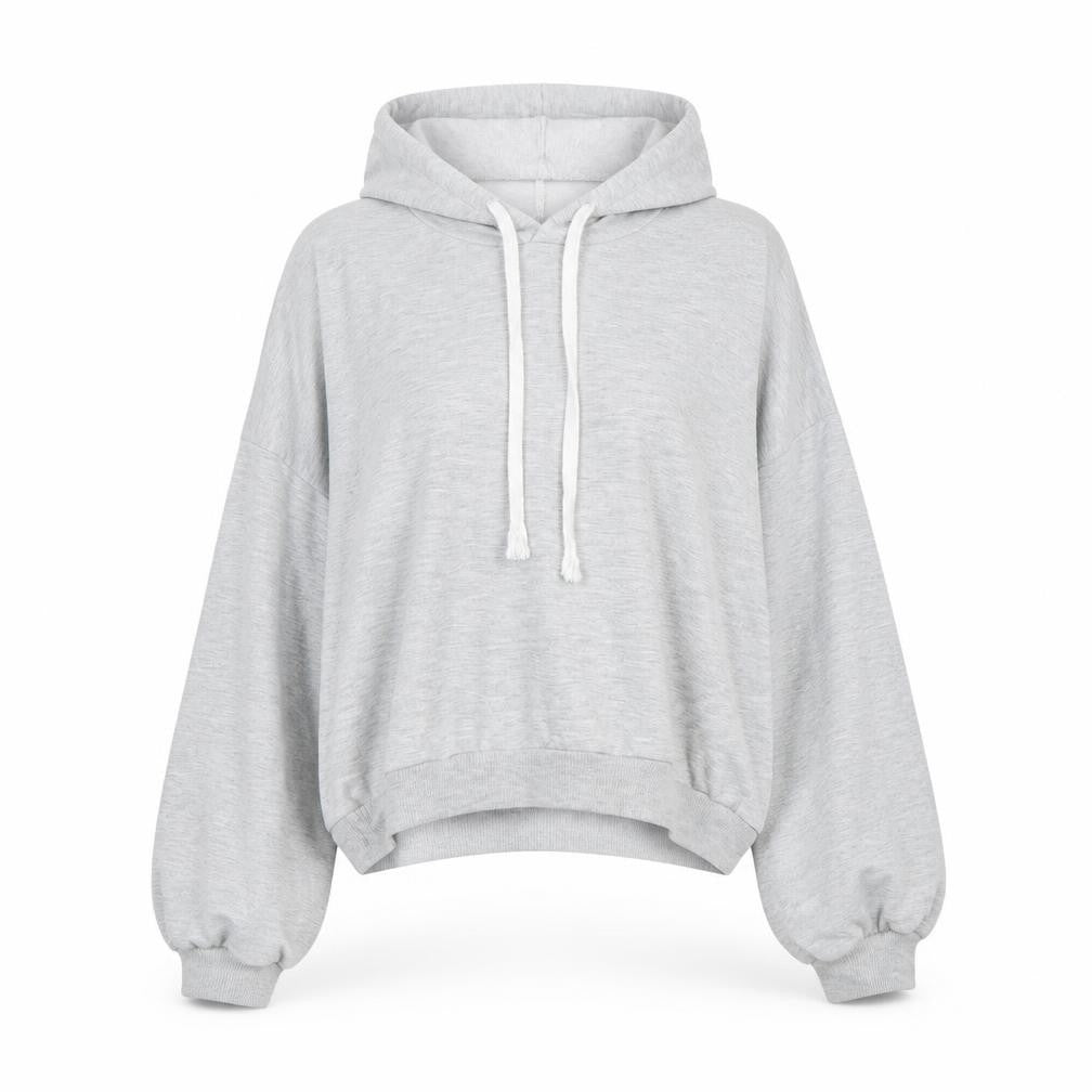 Preworn Womens Grey   Cape Hoodie Size S