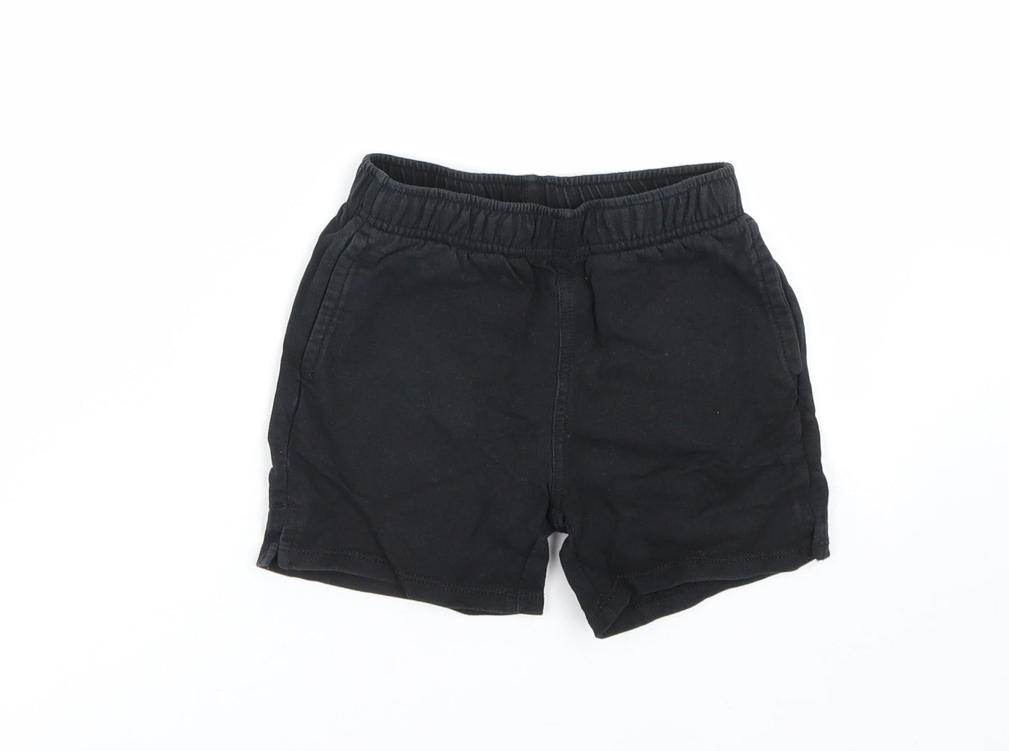 NEXT Boys Black   Sweat Shorts Size 6 Years