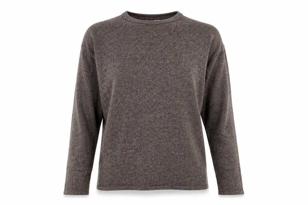 Warehouse Womens Silver  Knit Pullover Jumper Size 8