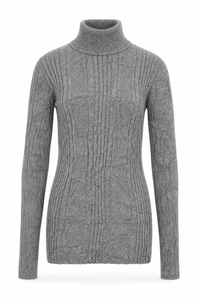 Marks & Spencer Womens Grey  Knit Pullover Jumper Size 12