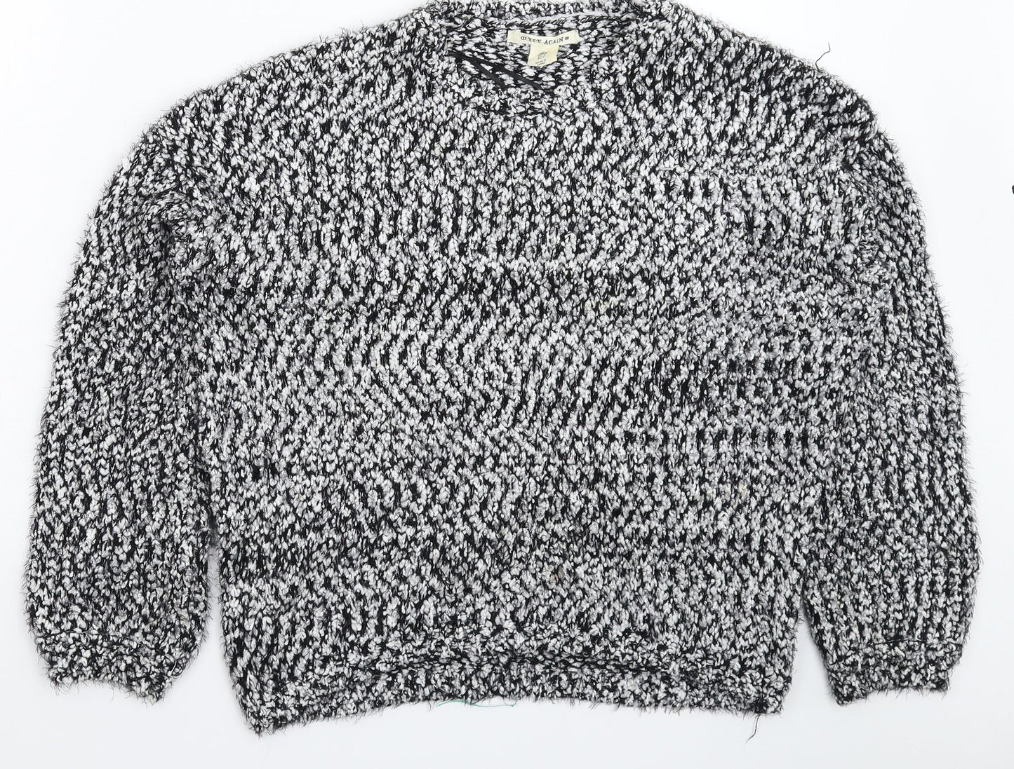 Yet Again Womens Multicoloured  Knit Pullover Jumper Size S