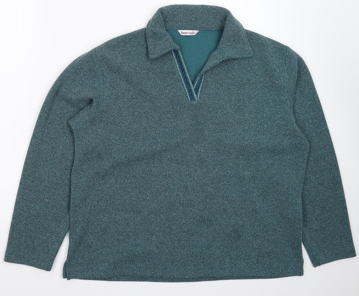 Bonmarché Womens Blue   Pullover Jumper Size M
