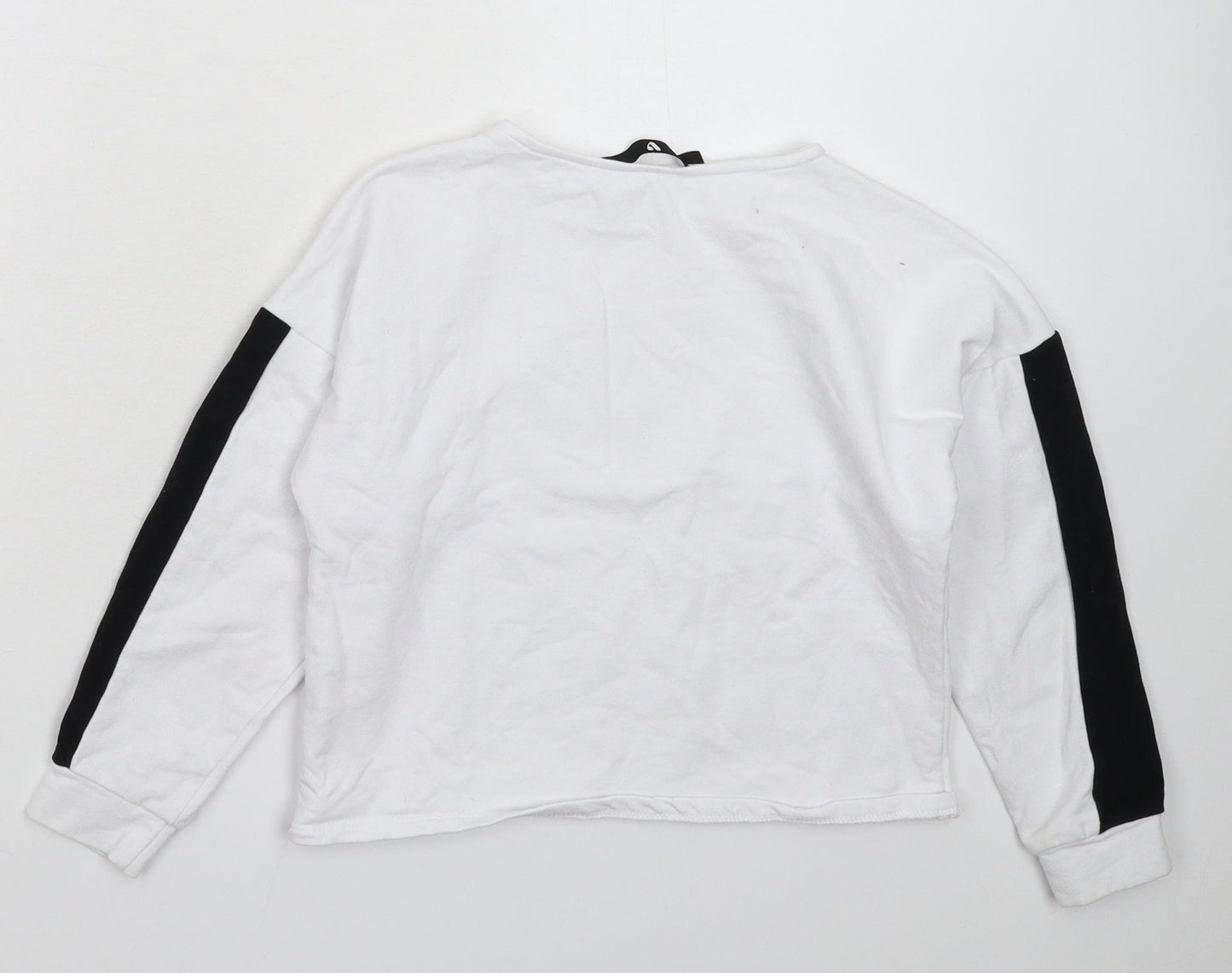 Very Girls White   Pullover Sweatshirt Size 9 Years
