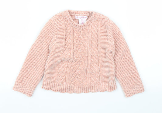Tommy Bahama Girls Pink   Pullover Jumper Size 2-3 Years