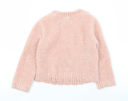 Tommy Bahama Girls Pink   Pullover Jumper Size 2-3 Years