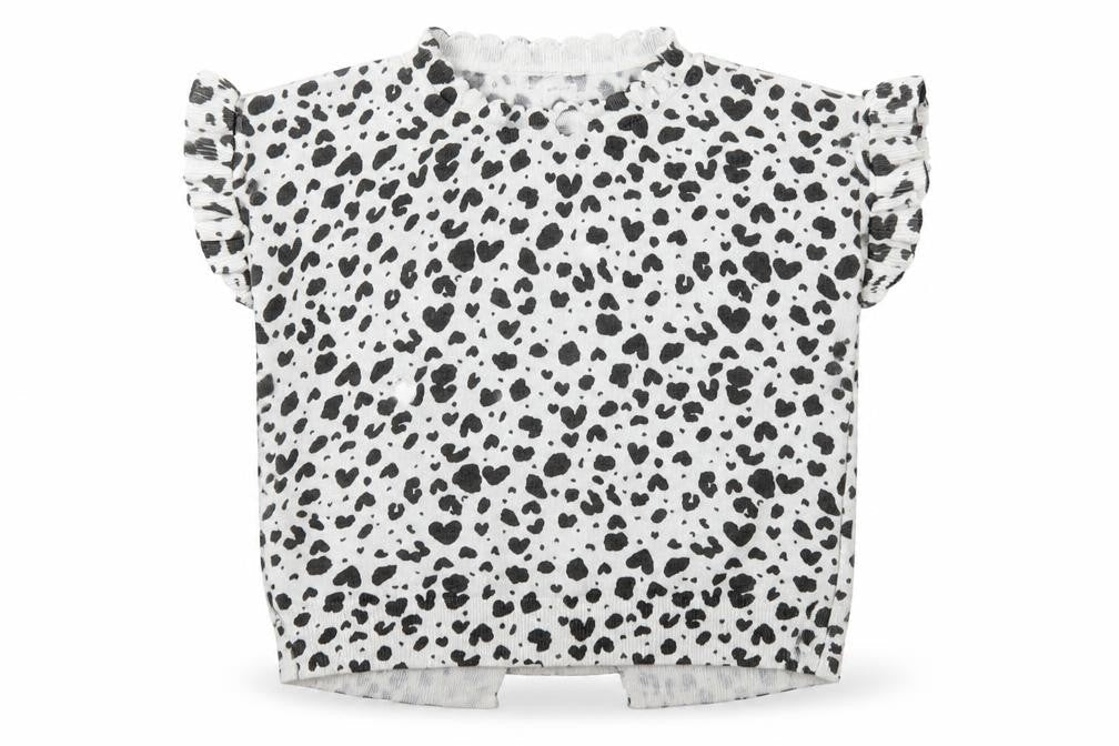NEXT Girls White Animal Print  Pullover Jumper Size 9 Years  - Leopard print