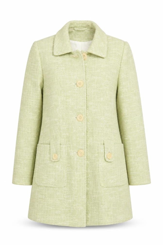 Kit Kit Kit Womens Green   Overcoat Coat Size 14