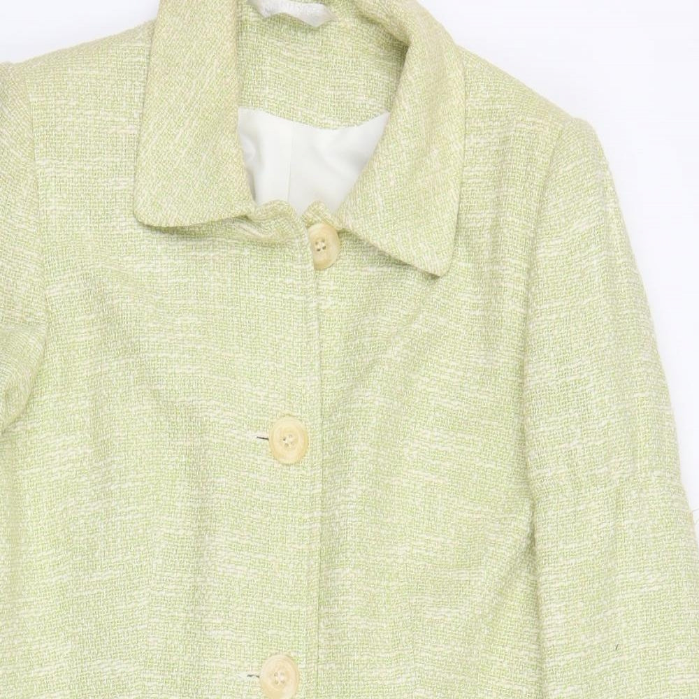 Kit Kit Kit Womens Green   Overcoat Coat Size 14