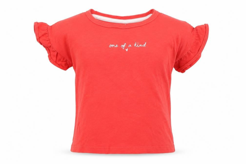 TU Girls Red   Basic T-Shirt Size 2 Years