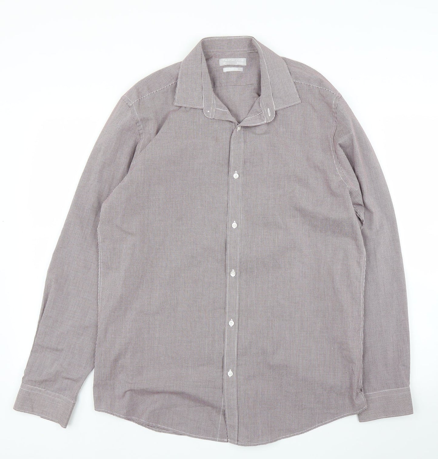 Red Herring Mens Purple    Button-Up Size 16