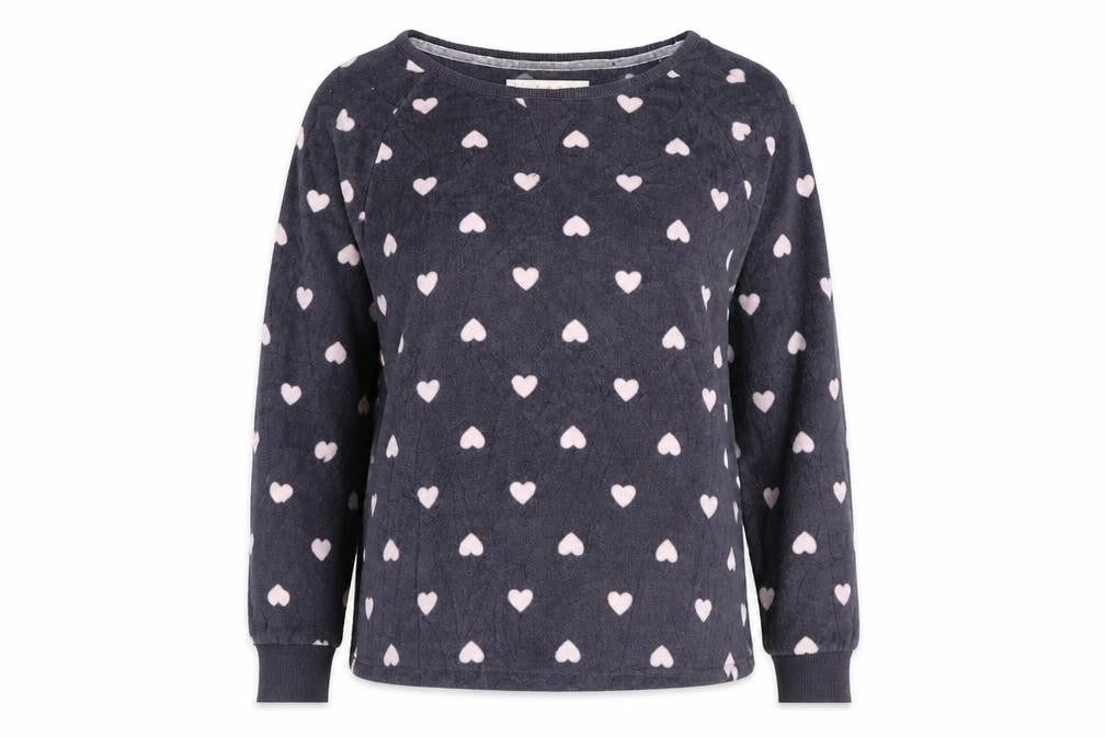 Debenhams Womens Blue   Pullover Jumper Size 12  - PJ top