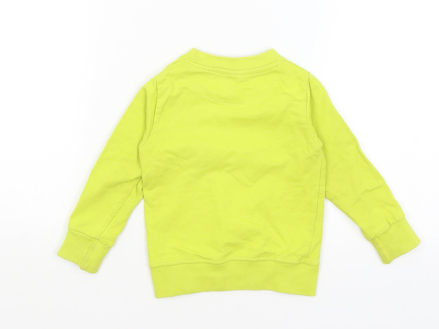 Ollypop Baby Yellow   Pullover Jumper Size 12-18 Months