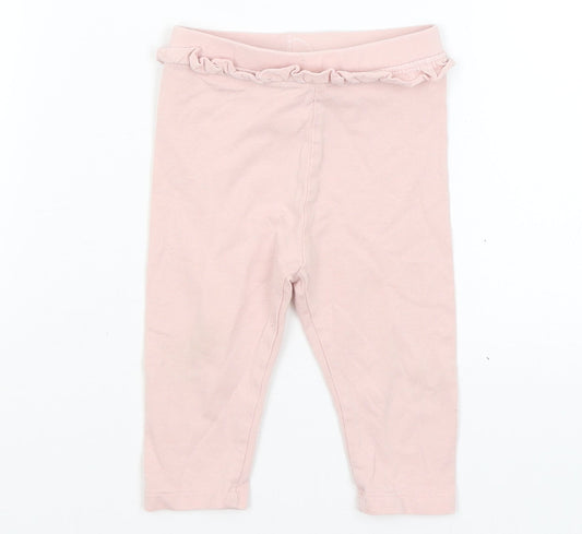 Matalan Baby Pink   Capri Trousers Size 6-9 Months