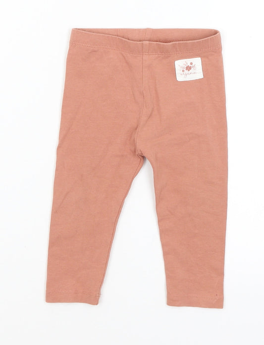 So Cute Baby Pink   Capri Trousers Size 9-12 Months