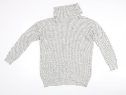 New Look Womens Grey   Pullover Jumper Size S