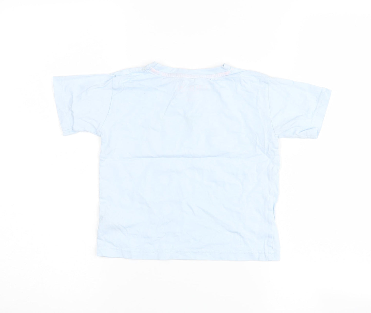 Urban Rascals Girls Blue   Basic T-Shirt Size 3-4 Years