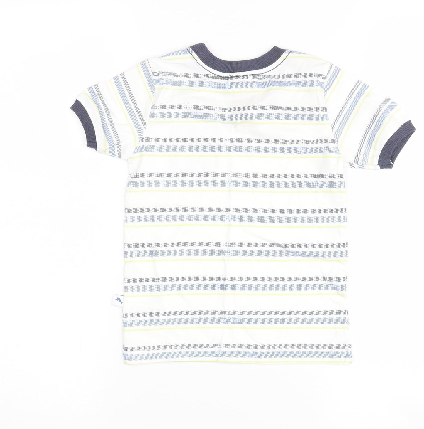 Tommy Bahama Boys Multicoloured Striped  Basic T-Shirt Size 2-3 Years