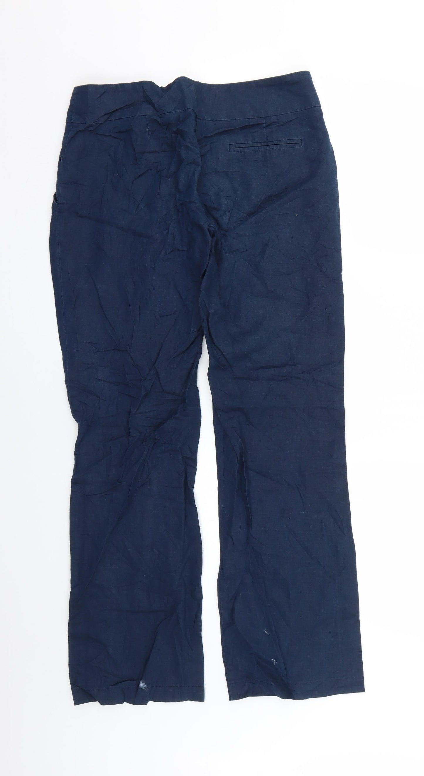 oodii Womens Blue   Trousers  Size 8 L26 in