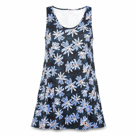 Womens Blue Floral  Mini  Size S