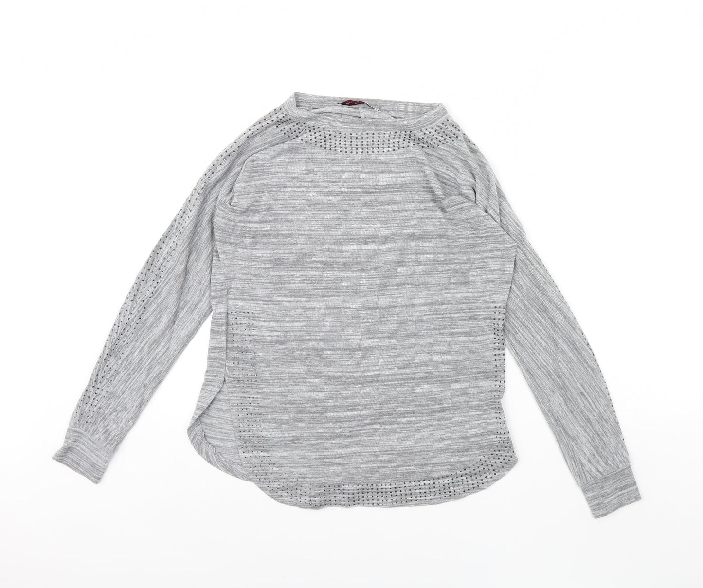 Portobello Womens Grey   Pullover Jumper Size S