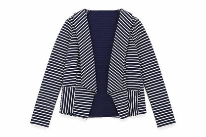 Lakeland Womens Blue Striped  Jacket  Size M