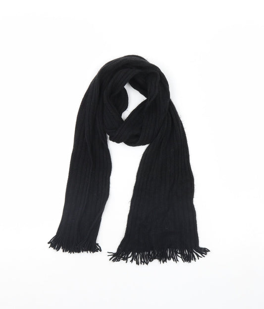Preworn Womens Black    Scarf