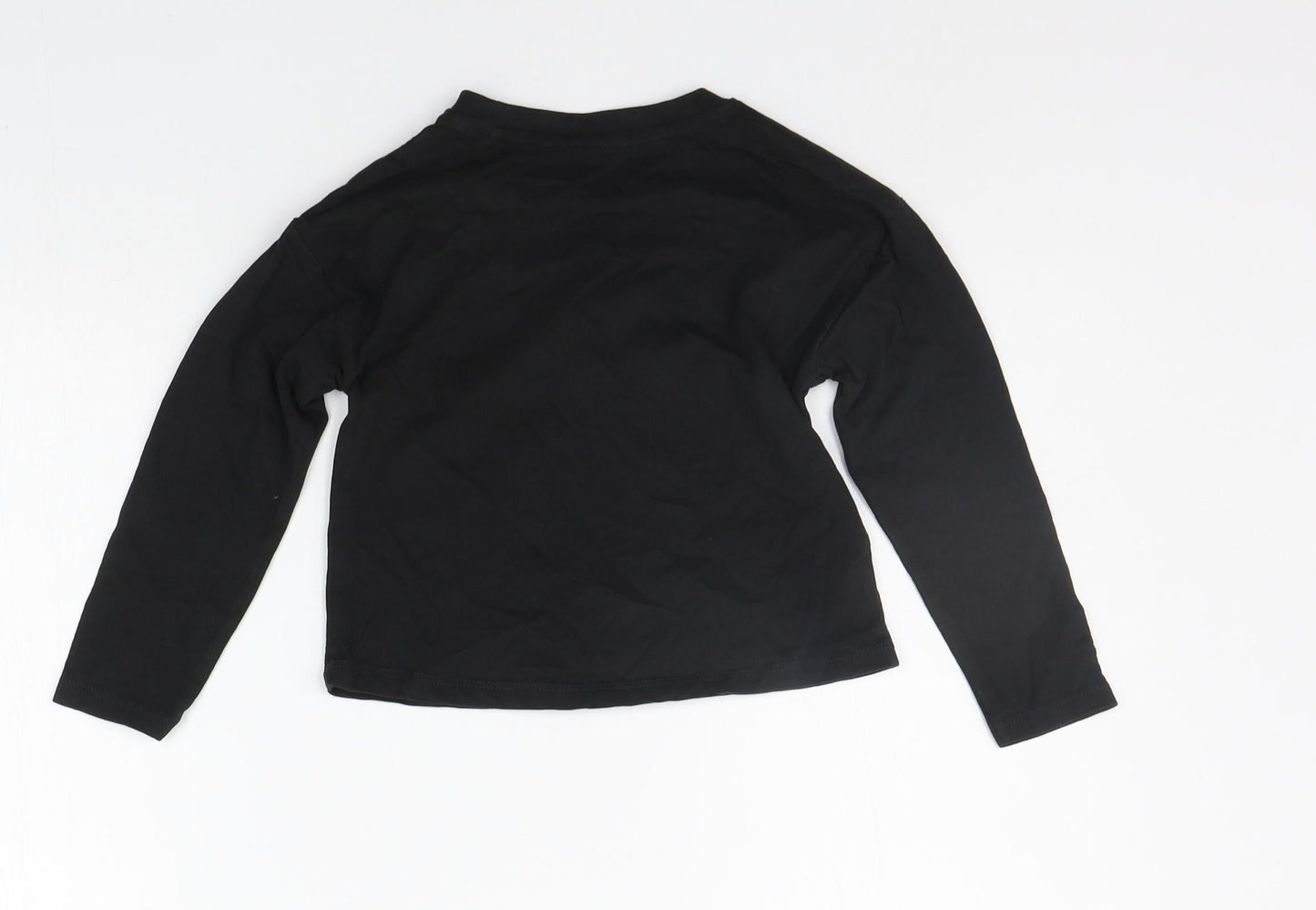 TU Boys Black   Basic T-Shirt Size 5 Years