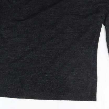Brand and care label for EVIE women’s grey jumper, size UK 10