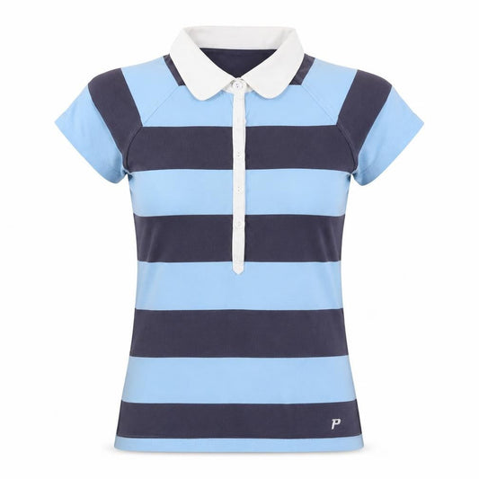 Peak Performance Womens Blue Striped  Basic T-Shirt Size S
