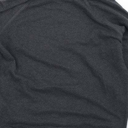 H&M Womens Grey   Pullover Sweatshirt Size 12