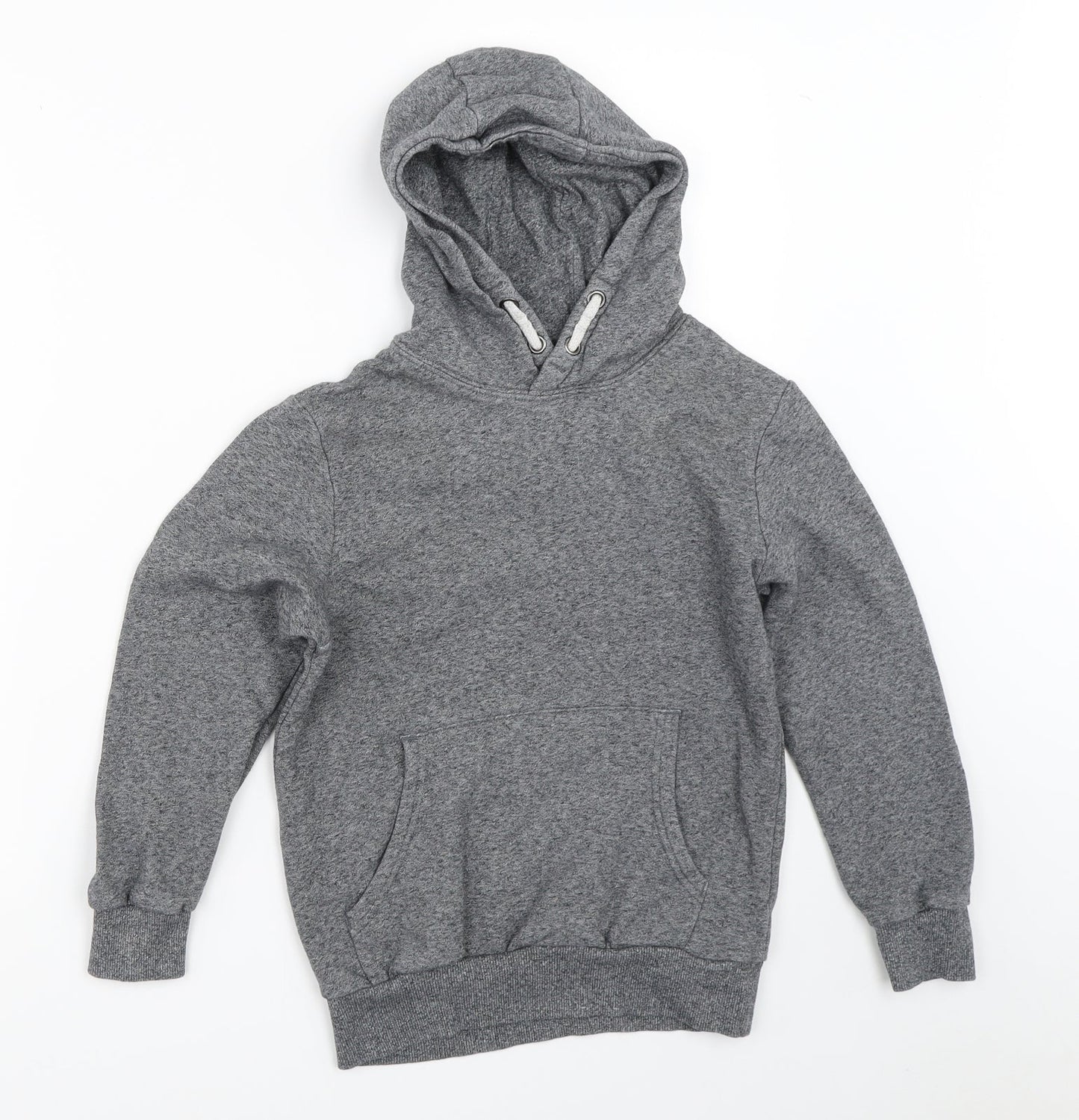 Marks and Spencer Boys Grey   Pullover Hoodie Size 8-9 Years