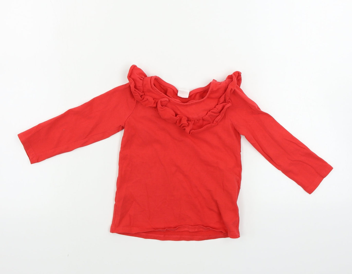 H&M  Baby Red   Pullover T-Shirt Size 12-18 Months