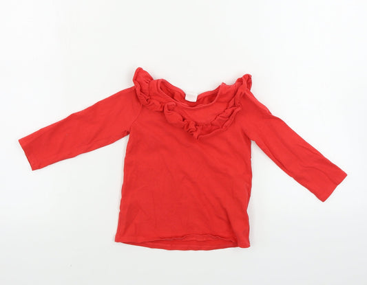H&M  Baby Red   Pullover T-Shirt Size 12-18 Months