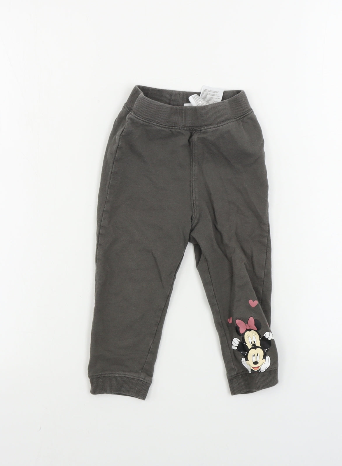 H&M  Girls Brown   Sweatpants Trousers Size 2 Years