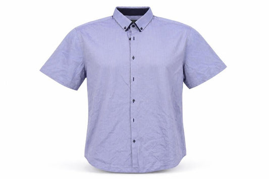 F&F  Mens Blue    Button-Up Size 15.5