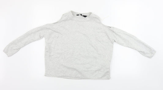 New Look Girls Grey   Pullover Jumper Size 12-13 Years