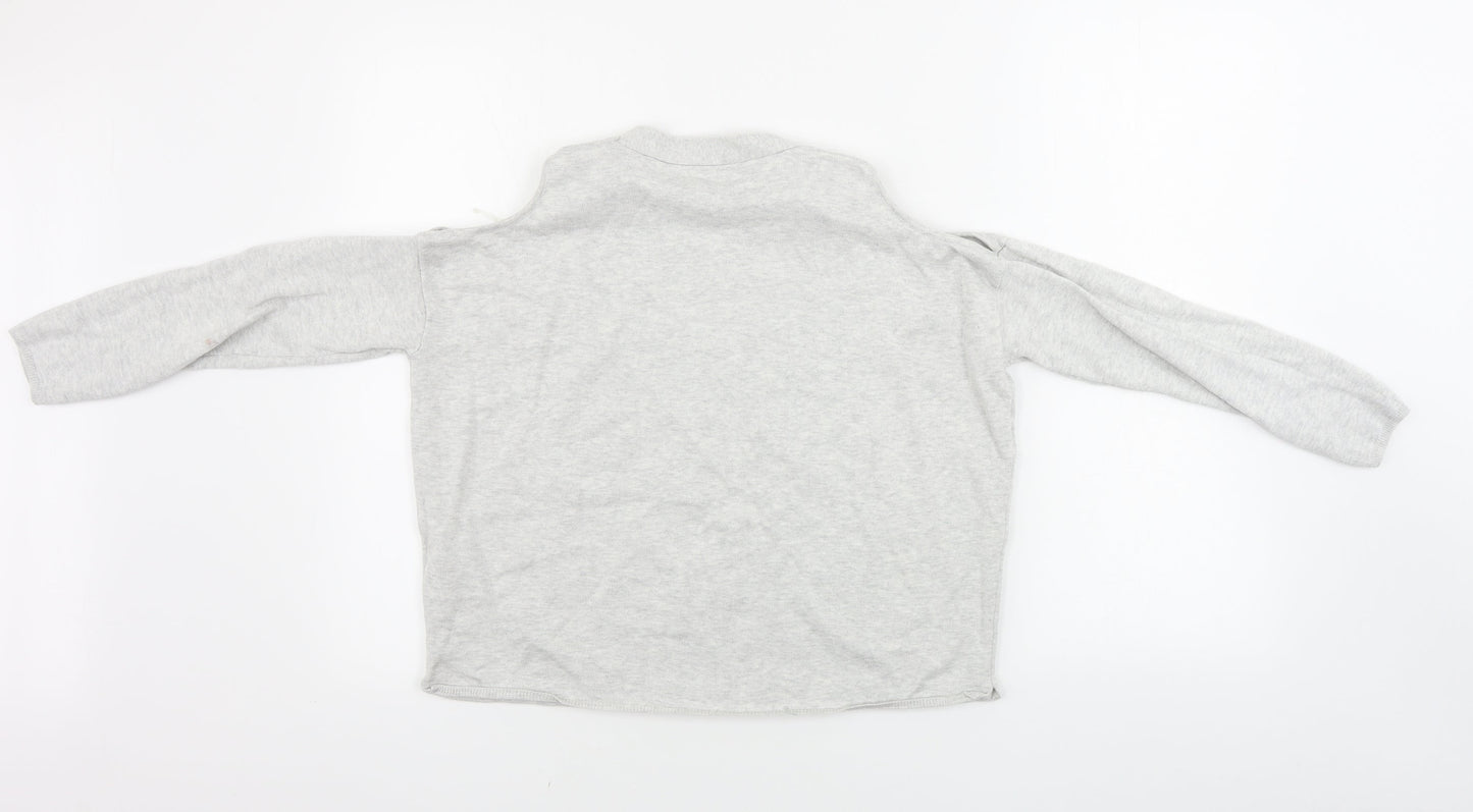 New Look Girls Grey   Pullover Jumper Size 12-13 Years