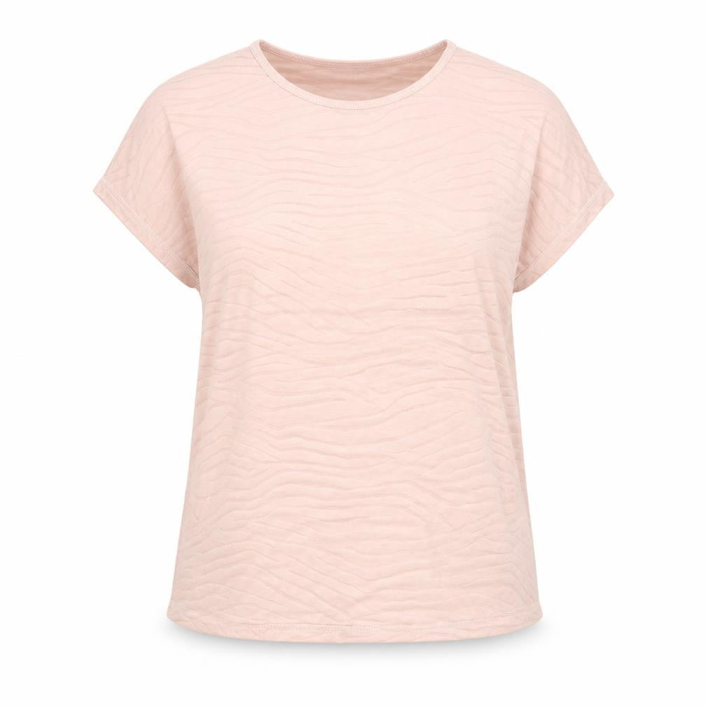 F&F  Womens Pink Animal Print  Basic T-Shirt Size 12