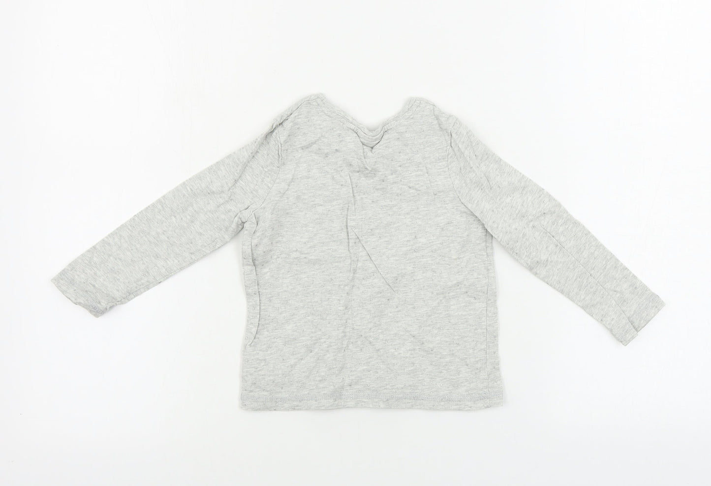 NEXT  Girls White Striped  Basic T-Shirt Size 2 Years