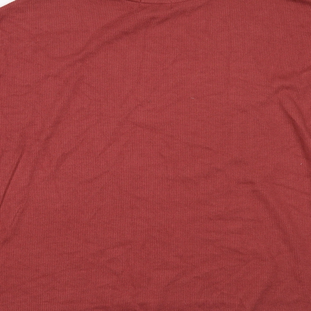 Primark Womens Red   Basic Polo Size M