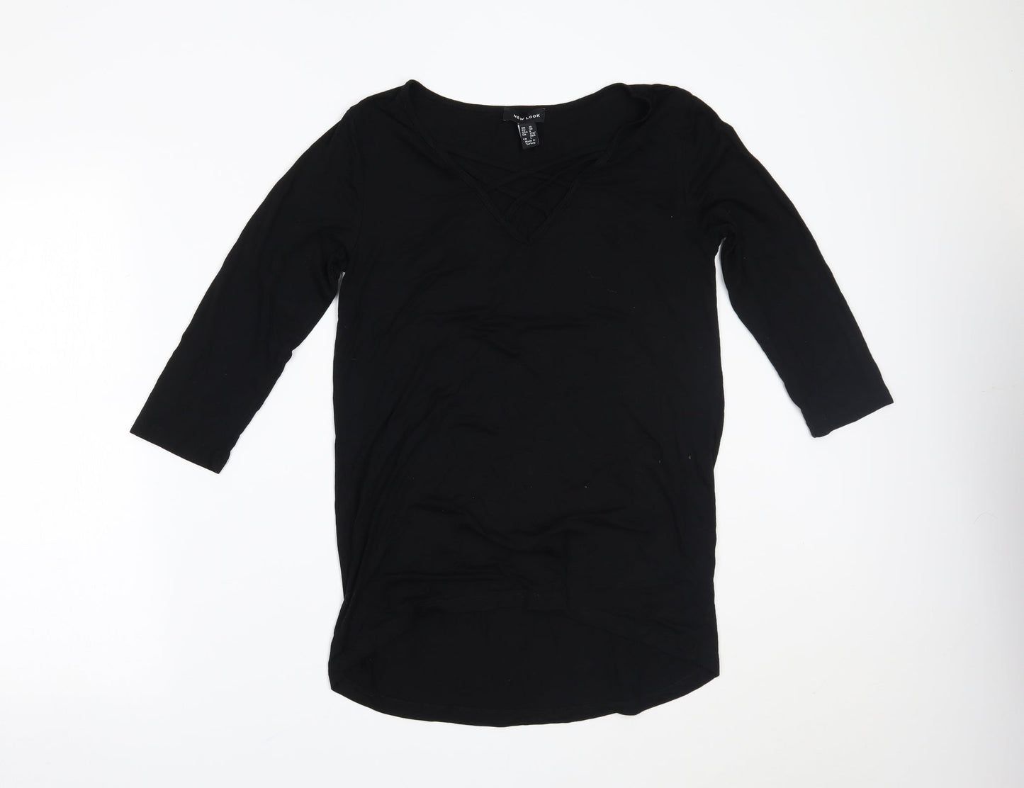New Look Womens Black   Basic Blouse Size 10