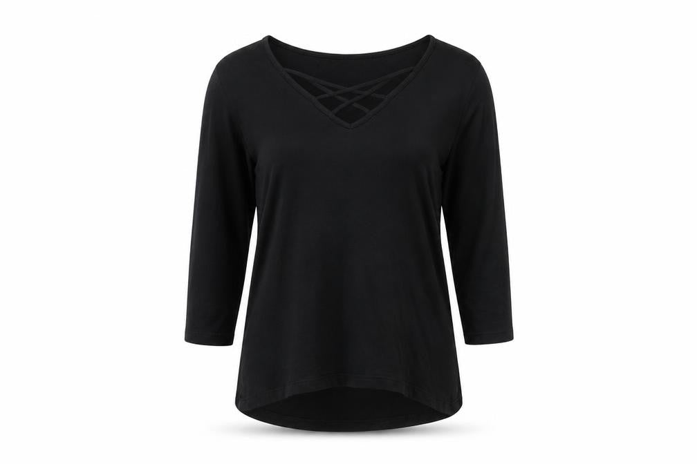 New Look Womens Black   Basic Blouse Size 10