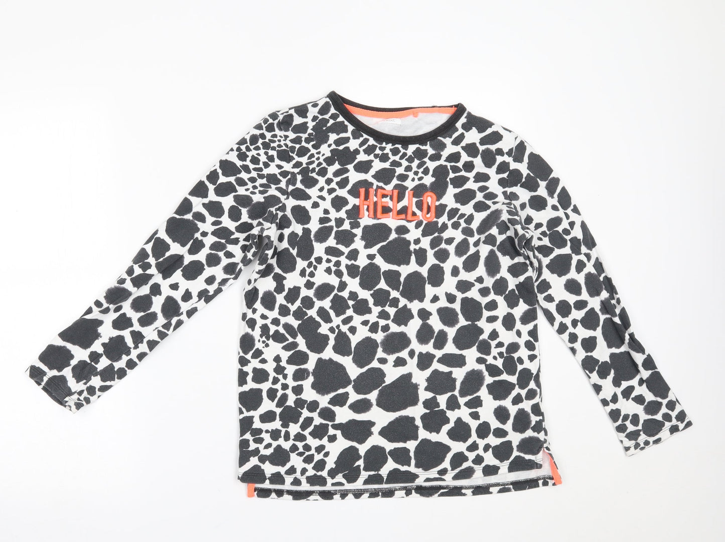 NEXT Girls Multicoloured Animal Print  Pullover Jumper Size 12 Years