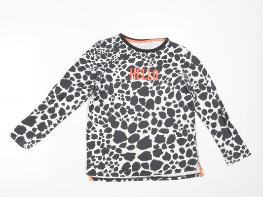 NEXT Girls Multicoloured Animal Print  Pullover Jumper Size 12 Years